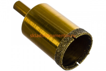 Коронка алмазная по керамограниту (35 мм) ПРАКТИКА 035-097