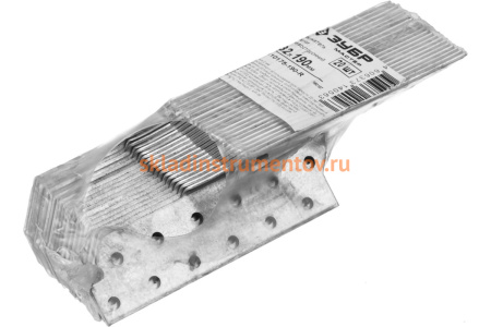 Правосторонний держатель балки Зубр 32х190 х 2мм, 20 шт 310175-190-R