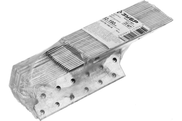 Правосторонний держатель балки Зубр 32х190 х 2мм, 20 шт 310175-190-R