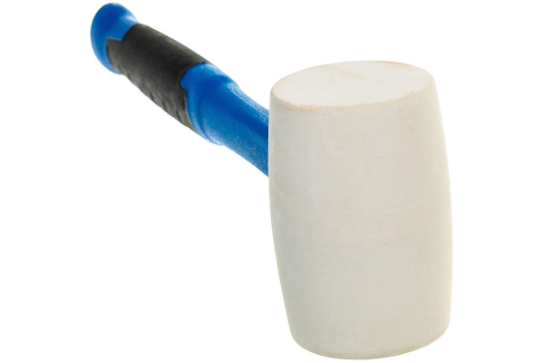 Киянка с фибергласовой ручкой ЗУБР ПРОФЕССИОНАЛ резиновая белая, 450г 20531-450_z02