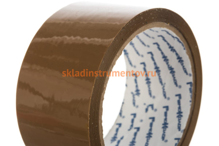 Клейкая лента РемоКолор коричневая, 48 мм х 50 м, 38 мкм 49-2-060