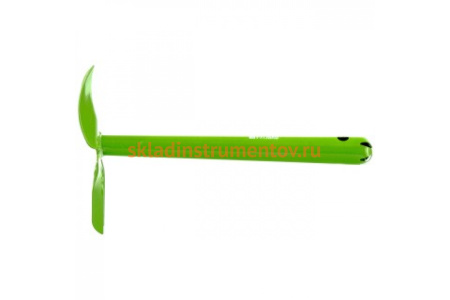 Комбинированная мотыжка, лепесток 3D + 3 витых зуба, цельнометаллическая PALISAD 626098