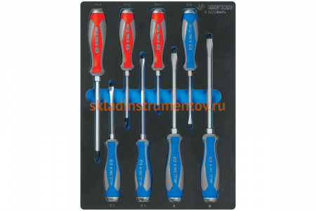 Ложемент для набора отверток 9-30208MRV, EVA KING TONY 85813332B