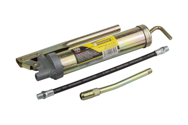 Автомобильный металлический шприц 100гр STAYER 4315-100