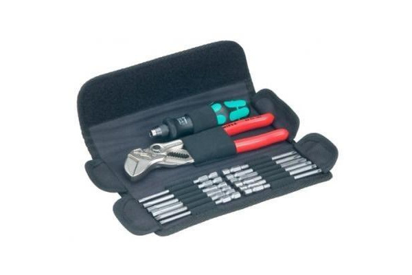 Набор: переставной ключ, отвертка и биты KNIPEX KN-001960S