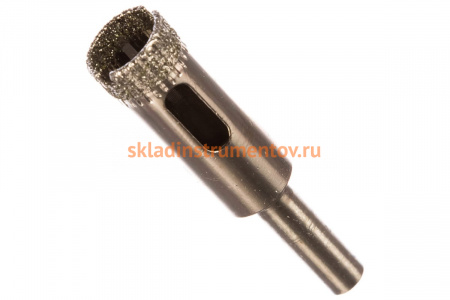 Коронка алмазная по стеклу и керамике (2 шт; 12 мм) ПРАКТИКА 777-253