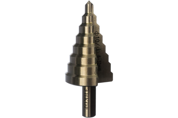 Сверло ступенчатое (6-32 мм; 8 ступеней; ход 4.5 мм) по металлу Энкор 21632