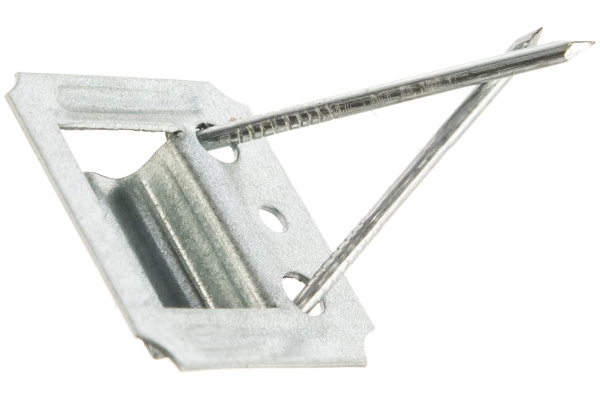 Кляймер СИБРТЕХ №3,5 оцинкованный с гвоздями, 100шт 465735