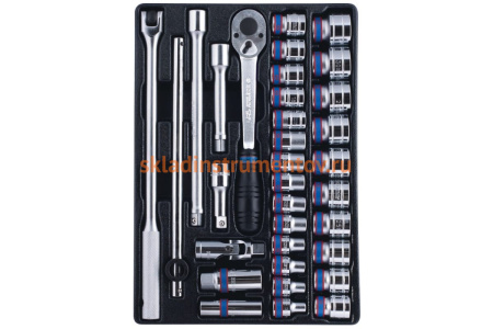 Набор инструментов в красной тележке, 95 предметов KING TONY 931A-010MR-MA