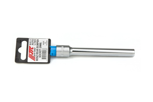 Головка для винта заднего бампера MB W213 3/8" DR x 8mm x 120L x 6PT JTC-6611