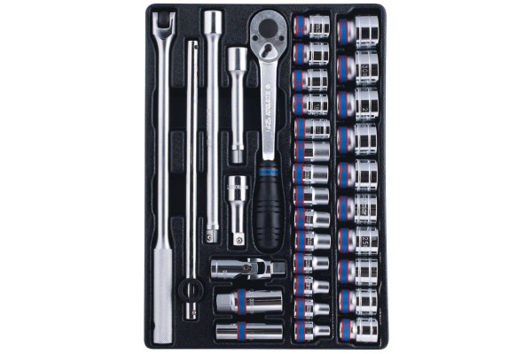 Набор инструментов в красной тележке, 95 предметов KING TONY 931A-010MR-MA