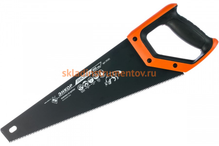 Ножовка с закаленным зубом Энкор Лисица 19181