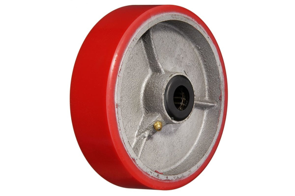 Колесо б/г полиуретановое без кронштейна P42 100 мм MFK-TORG 1040100