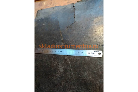 Линейка 200мм (нержавеющая сталь, двухсторонняя шкала) Biber 40161 тов-172035