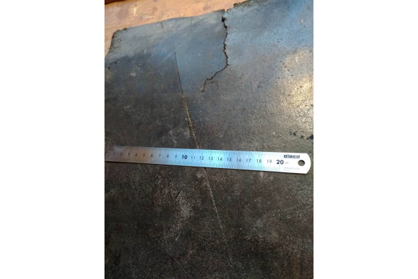 Линейка 200мм (нержавеющая сталь, двухсторонняя шкала) Biber 40161 тов-172035