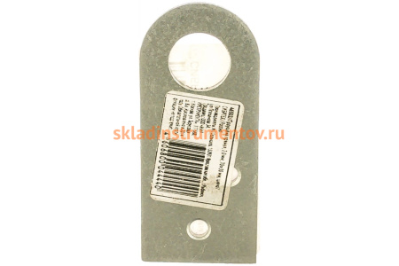 Прямая проушина СИБРТЕХ 2 мм 70х30 мм цинк 46502