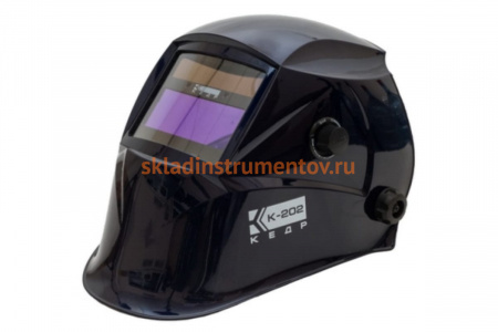 Маска сварщика КЕДР К-202 черная 8005125