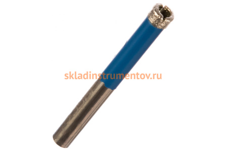 Сверло "ЭКСПЕРТ" алмазное (5 мм; Р100) по стеклу Зубр 29860-05