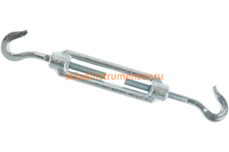 Талреп ЗУБР Профессионал DIN 1480, крюк-крюк, М5, оцинкованный 304366-05