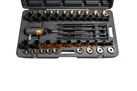 Универсальный набор съемников сайлентблоков (гидравлический привод, кейс) JTC-4704