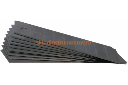 Лезвия сегментированные "PROFI" (18 мм; 10 шт.) в боксе STAYER 0915-S10