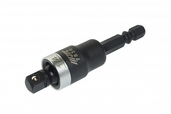 Адаптер карданный 1/4"-1/4" под шуруповерт JTC 7830