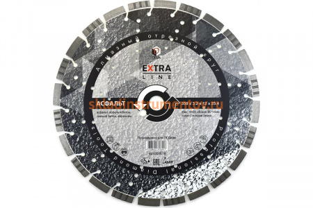 Диск алмазный сегментный Асфальт Extra Line (350х25.4 мм) Diam 000619
