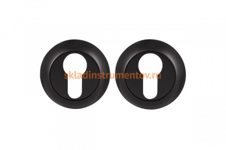 Накладка под цилиндр AJAX ET JR BL-24 черный 43401