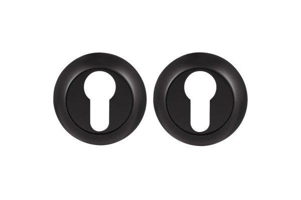 Накладка под цилиндр AJAX ET JR BL-24 черный 43401