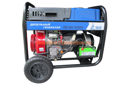 Дизельный генератор ТСС SDG 7000EH 010277