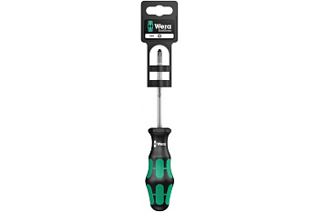 Крестовая отвёртка WERA 350 PH SB PH2x100 мм, на подвесе WE-100052