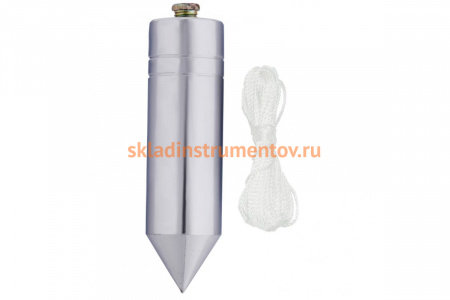 Цилиндрический отвес (500 г, шнур 5 м) MATRIX 84892