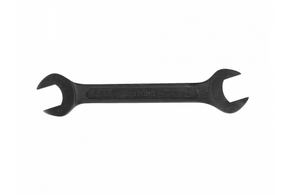 Гаечный рожковый двусторонний ключ SITOMO 30х34 окс. 131018