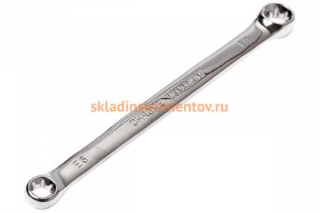 Накидной ключ TORX E6хE8, 114мм JTC-EF0608