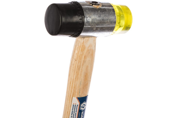 Рихтовочный молоток (35 мм, деревянная рукоятка) КОБАЛЬТ 249-471