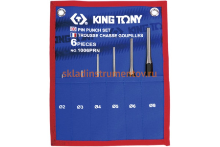 Набор выколоток 6шт KING TONY 1006PRN