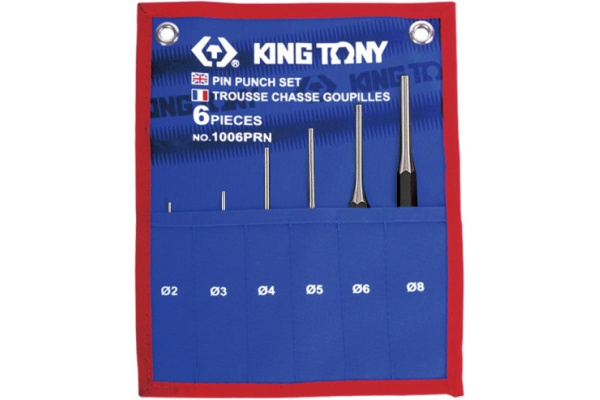 Набор выколоток 6шт KING TONY 1006PRN