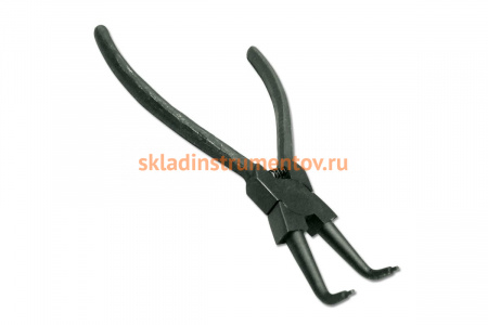 Съёмник для внутренних стопорных колец SANTOOL с загнутым сжимом 150 мм 031105-001-002