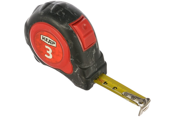 Рулетка с автостопом КЕДР 3м х 16мм 018-0316 23453
