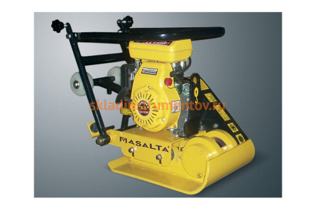 Виброплита (2.5 л/с, 54 кг, колеса, складная ручка) Masalta MS50-2 ВИБ028