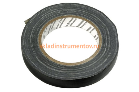 Черная изолента STAYER PROFI, ПВХ армиров х/б тканью, 19 мм х 25 м x 0,3 мм 12290-19-25