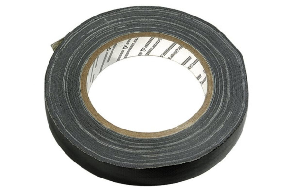 Черная изолента STAYER PROFI, ПВХ армиров х/б тканью, 19 мм х 25 м x 0,3 мм 12290-19-25