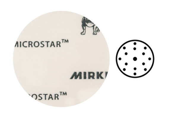 Шлифовальный круг MICROSTAR (150 мм; 15 отв.; P 1000; 50 шт.) MIRKA FM61105092