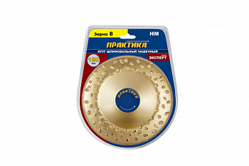 Круг твердосплавный торцевой наклонный (180х22.2 мм) ПРАКТИКА 773-613