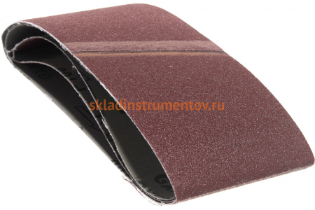 Лента шлифовальная (3 шт; 76х457 мм; Р100) REDVERG 6624242