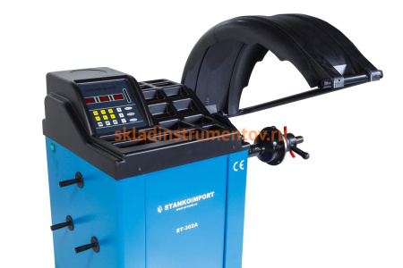 Полуавтоматический балансировочный стенд 220 В Станкоимпорт ST-302A