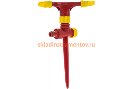 Вращающийся, 3-х лопастной, регулируемый распылитель на пике GRINDA 8-427610