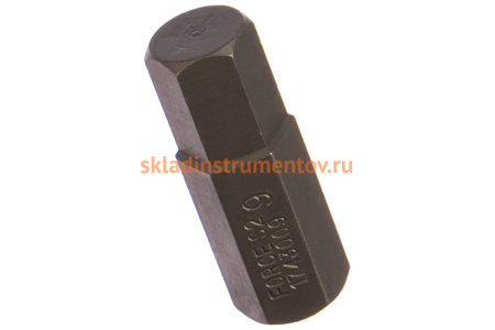 Бита шестигранник 9 мм, 30 мм FORCE 1743009