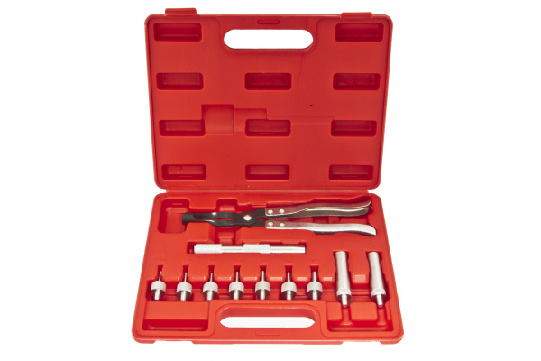 Набор для снятия и установки маслосъемных колпачков в кейсе ЭВРИКА 11 предметов ER-86608