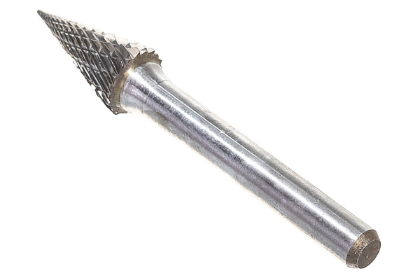 Борфреза твердосплавная коническая с двойной насечкой (10х20 мм; хвостовик 6 мм) ПНЕВМО-ТРЕЙД M1020-M06